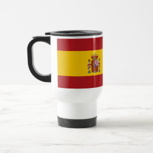 Mug De Voyage Drapeau de l'Espagne