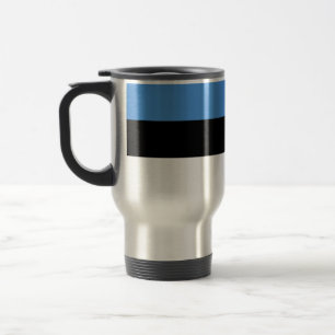 Mug De Voyage Drapeau de l'Estonie