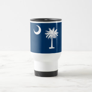 Mug De Voyage Drapeau de l'État de Caroline du Sud