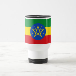 Mug De Voyage Drapeau de l'Éthiopie
