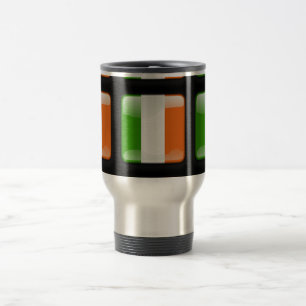 Mug De Voyage Drapeau de l'Irlande