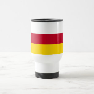 Mug De Voyage Drapeau de l'Ossétie du Nord