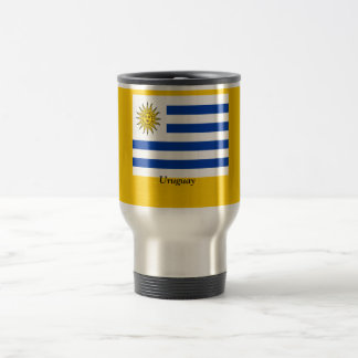 Mug De Voyage Drapeau de l'Uruguay