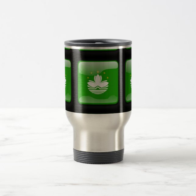 Mug De Voyage Drapeau de Macao (Centre)