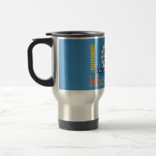 Mug De Voyage Drapeau de Milwaukee, Wisconsin