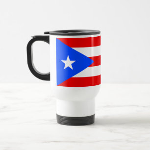 Mug De Voyage Drapeau de Porto Rico