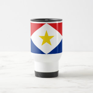 Mug De Voyage Drapeau de Saba