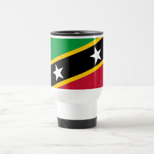 Mug De Voyage Drapeau de Saint-Christophe-et-Niévès