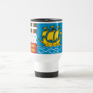 Mug De Voyage Drapeau de Saint-Pierre-et-Miquelon