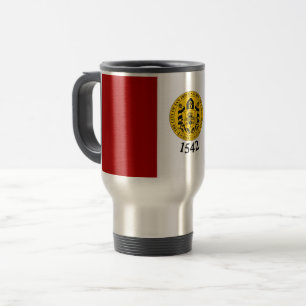 Mug De Voyage Drapeau de San Diego, Californie