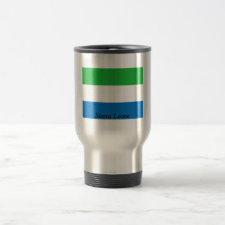 Mug De Voyage Drapeau de Sierra Leone