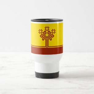 Mug De Voyage Drapeau de Tchouvachie