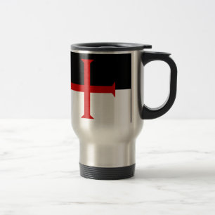 Mug De Voyage Drapeau de Templar de chevaliers