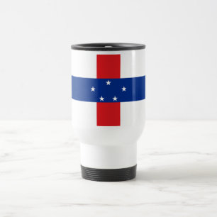 Mug De Voyage Drapeau des Antilles néerlandaises