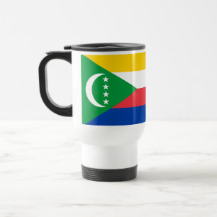 Mug De Voyage Drapeau des Comores