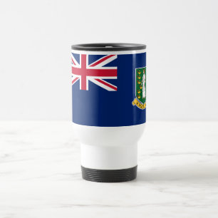 Mug De Voyage Drapeau des îles Vierges britanniques