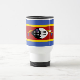 Mug De Voyage Drapeau d'Eswatini