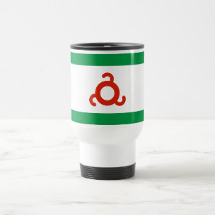 Mug De Voyage Drapeau d'Ingushetie