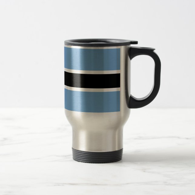 Mug De Voyage Drapeau du Botswana (Droit)