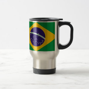 Mug De Voyage Drapeau du Brésil