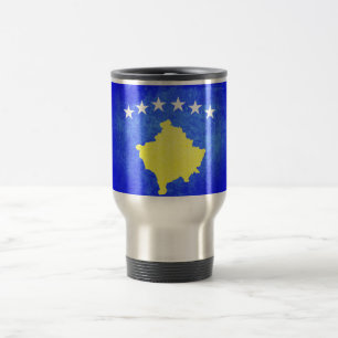 Mug De Voyage Drapeau du Kosovo