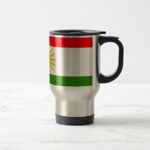 Mug De Voyage Drapeau du Kurdistan
