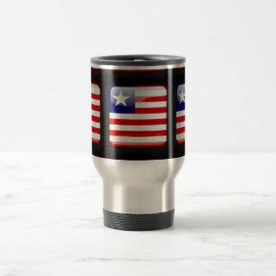 Mug De Voyage Drapeau du Libéria