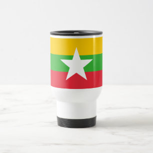 Mug De Voyage Drapeau du Myanmar