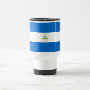 Mug De Voyage Drapeau du Nicaragua