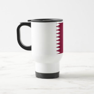 Mug De Voyage Drapeau du Qatar