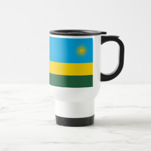 Mug De Voyage Drapeau du Rwanda
