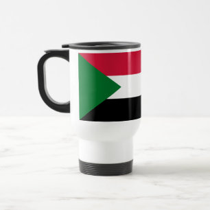 Mug De Voyage Drapeau du Soudan