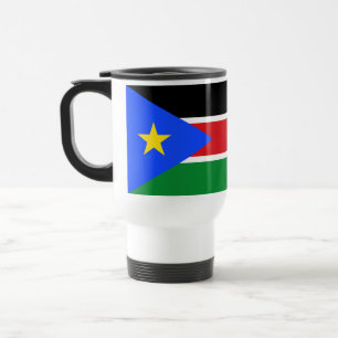 Mug De Voyage Drapeau du Soudan du Sud