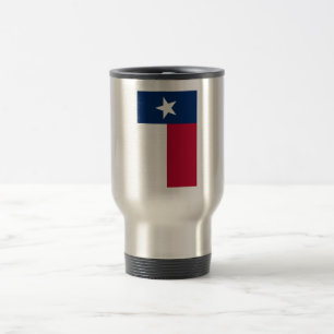 Mug De Voyage Drapeau du Texas : Longhorns, L'étoile solitaire d
