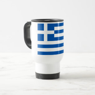 Mug De Voyage Drapeau grec