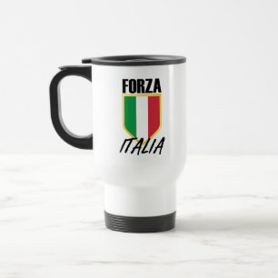 Mug De Voyage Drapeau italien Forza Italia Football