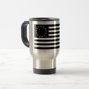 Mug De Voyage Drapeau Manga Betsy Ross ou Drapeau Américain Rond