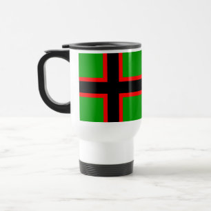 Mug De Voyage Drapeau national de Carélie