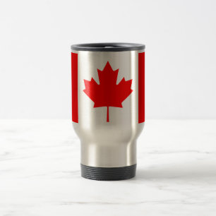 Mug De Voyage Drapeau national patriotique du CANADA