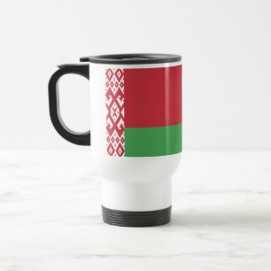 Mug De Voyage Drapeau patriotique biélorusse
