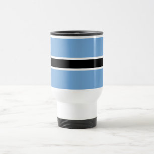 Mug De Voyage Drapeau patriotique du Botswana