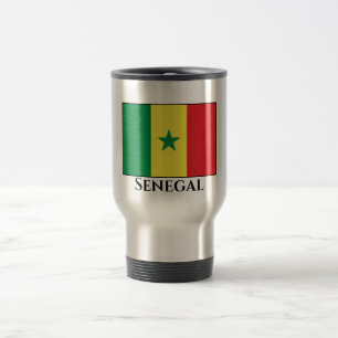 Mug De Voyage Drapeau sénégalais