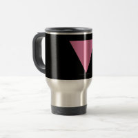 Drapeau triangle rose de SlipperyJoe's symbole ros