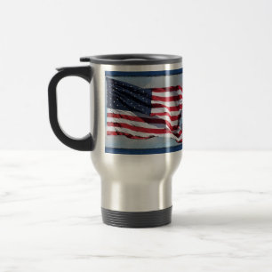 Mug De Voyage Drapeau US Art 1 Musique de voyage