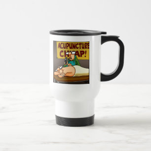 Mug De Voyage Drôle Acupuncture Cadeau de dessin Médicale!
