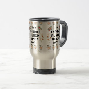 Mug De Voyage Drôle cadeau de café, C'est un punch Throat Kinda