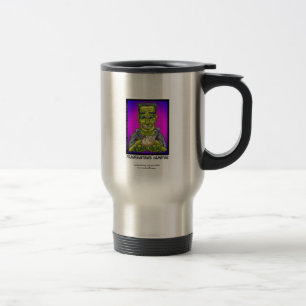 Mug de voyage drôle de dessin animé avec le hamste