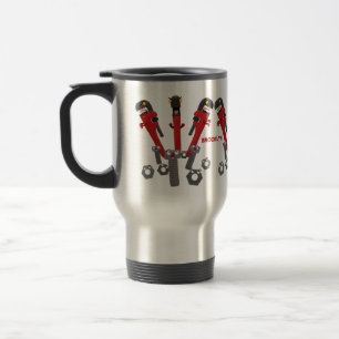 Mug De Voyage Drôle outil monstre de clé humour dessin animé