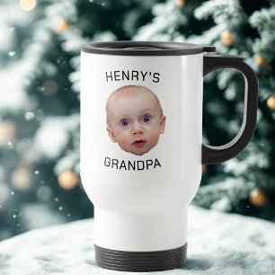 Mug De Voyage Drôle personnalisé visage bébé