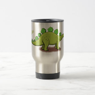 Mug De Voyage Drôle stegosaurus dinosaure dessin animé